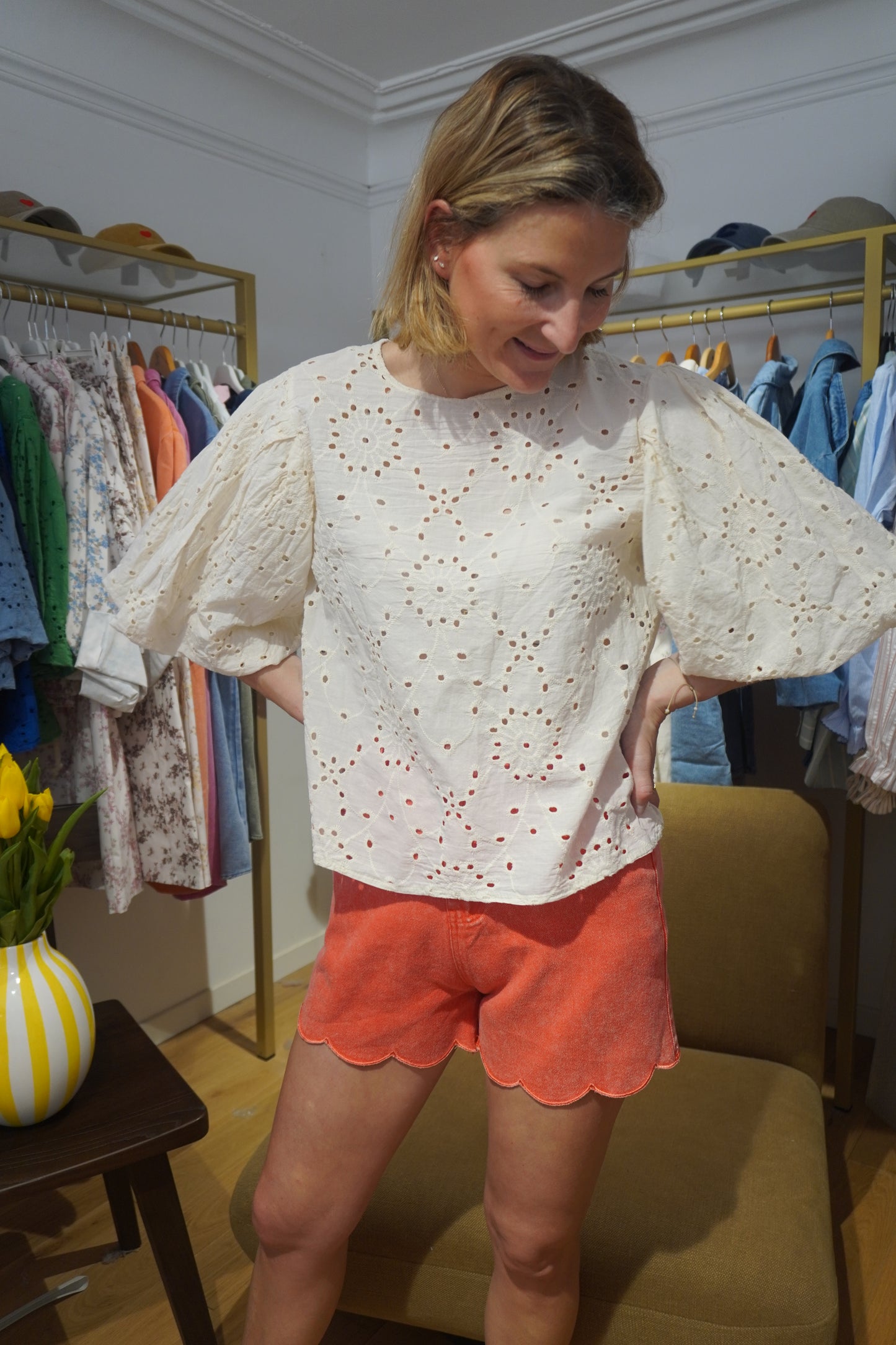 Short Céline - Corail