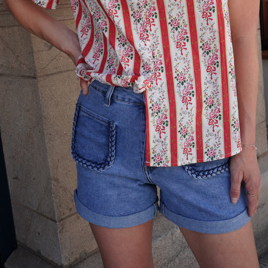 Short Alix - Bleu jean
