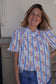 Blouse libertie Joana - Bleu