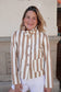 Veste à rayures Lucile - Beige