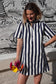 Robe à rayures Julia - Bleu marine